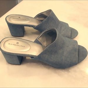 Women blue sandal